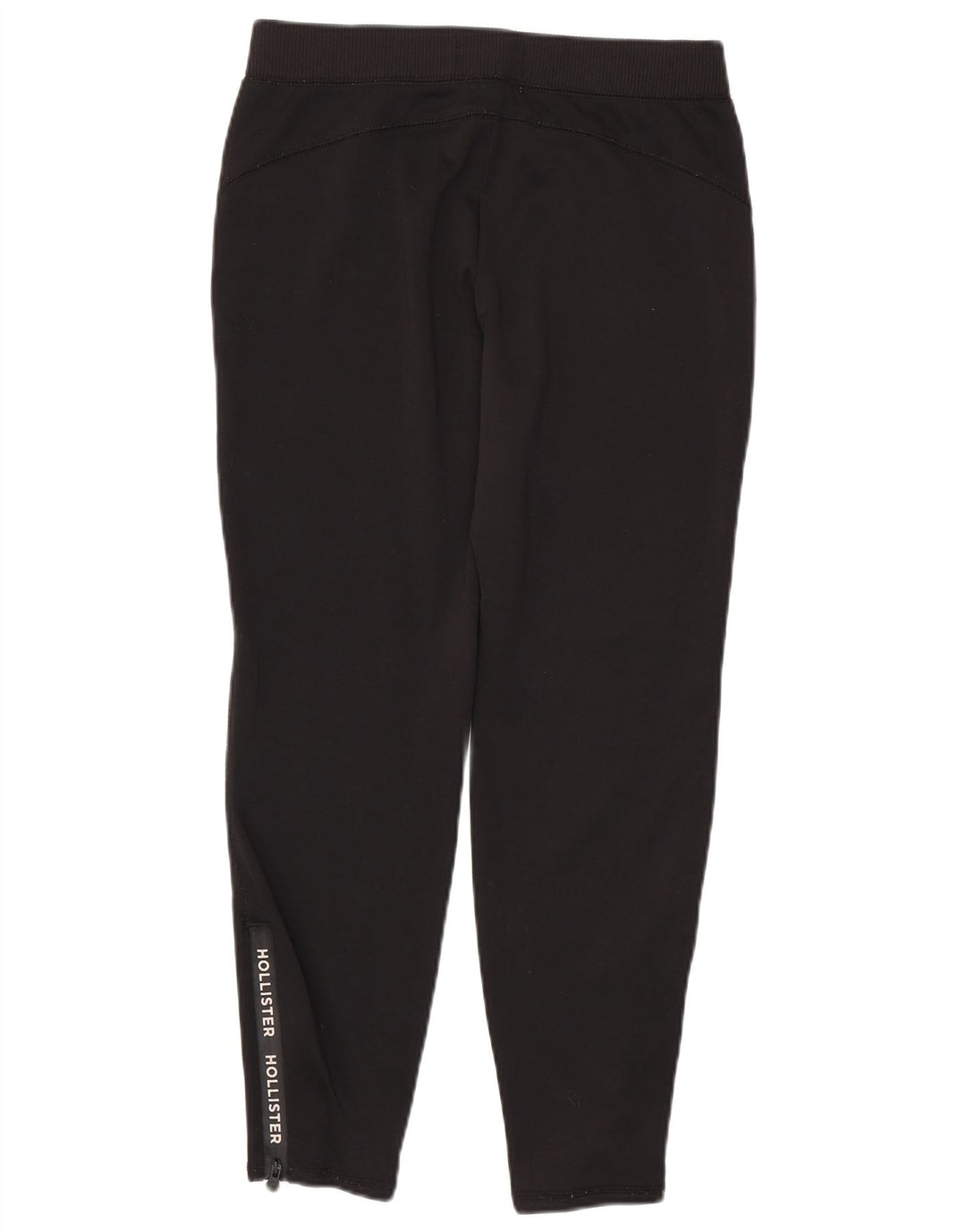 Calça de treino masculina Hollister com estampa gráfica pequena de poliéster preto