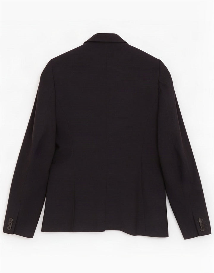 Hobbs jaqueta blazer feminina de 1 botão Reino Unido 10 pequeno poliéster azul marinho