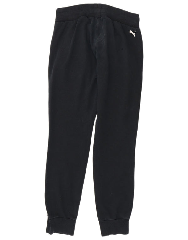 Calça feminina Puma Graphic Tracksuit Joggers UK 12 Médio Preto