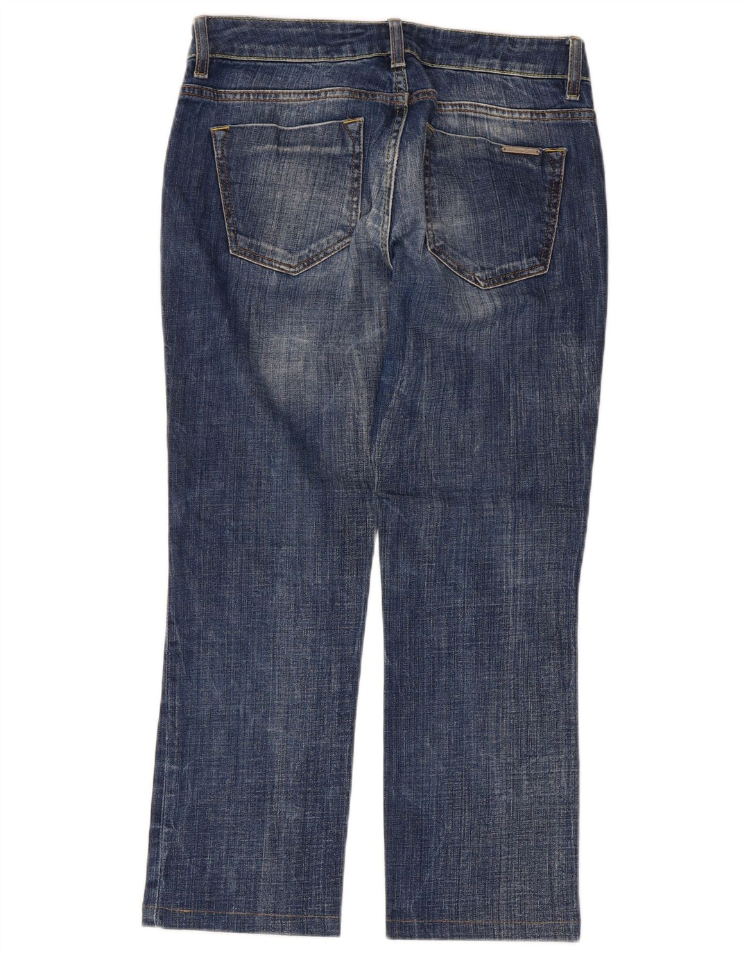 Calça jeans feminina Massimo Dutti W27 L25 azul algodão