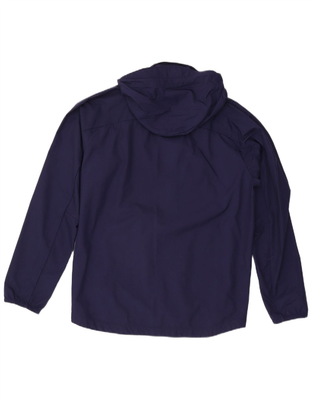 Jaqueta de chuva masculina Puma com capuz Reino Unido 38 médio azul marinho nylon