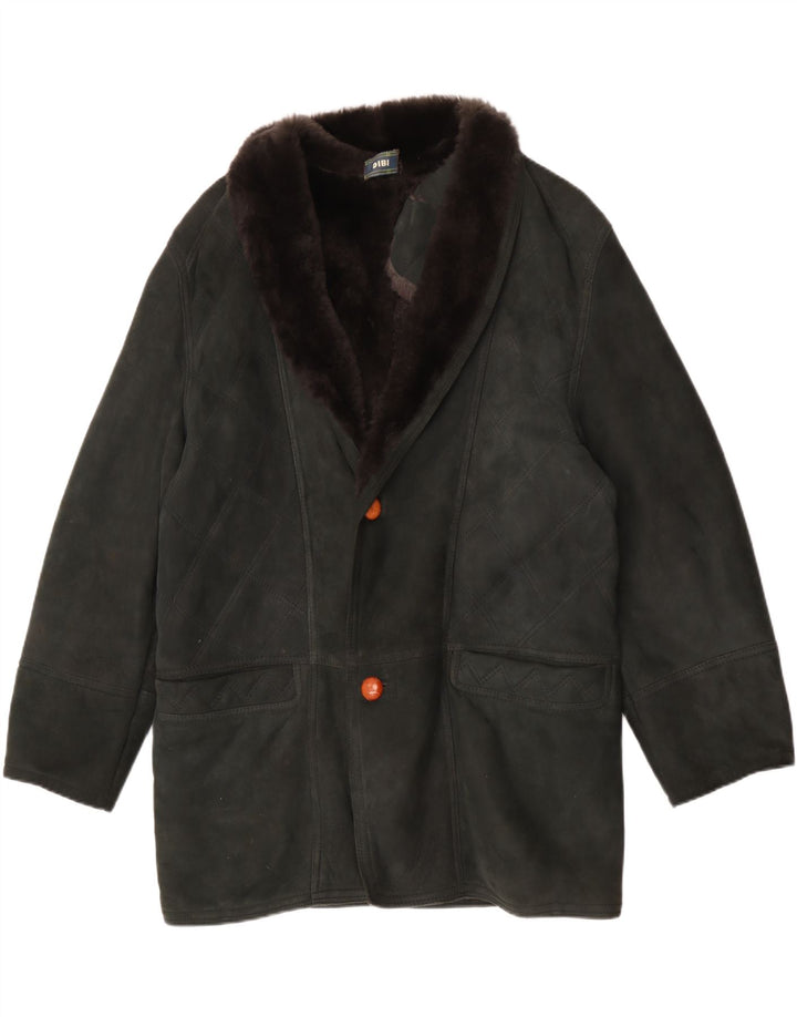 Jaqueta masculina Dibi Shearling IT 50 grande cáqui