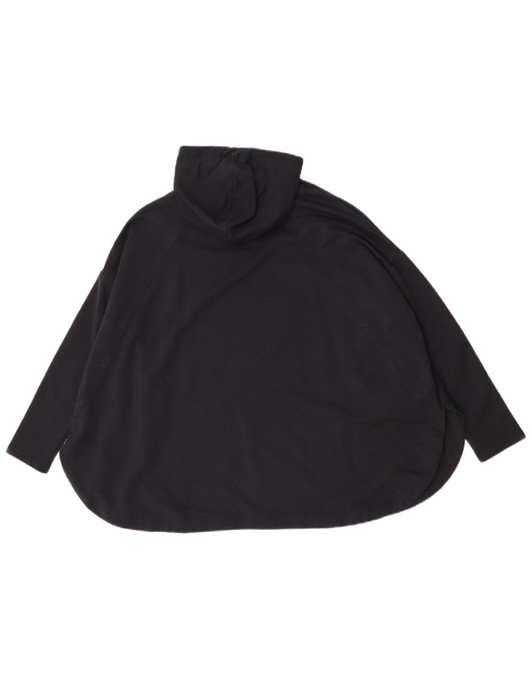 Puma feminino oversized moletom com capuz UK 12 médio preto