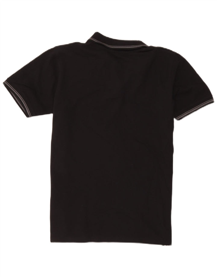 Camisa polo masculina Carrera médio algodão preto