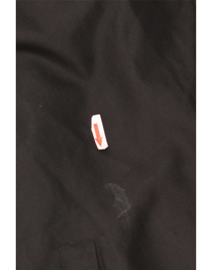 Jaqueta corta-vento masculina Kappa UK 42 XL poliéster preto