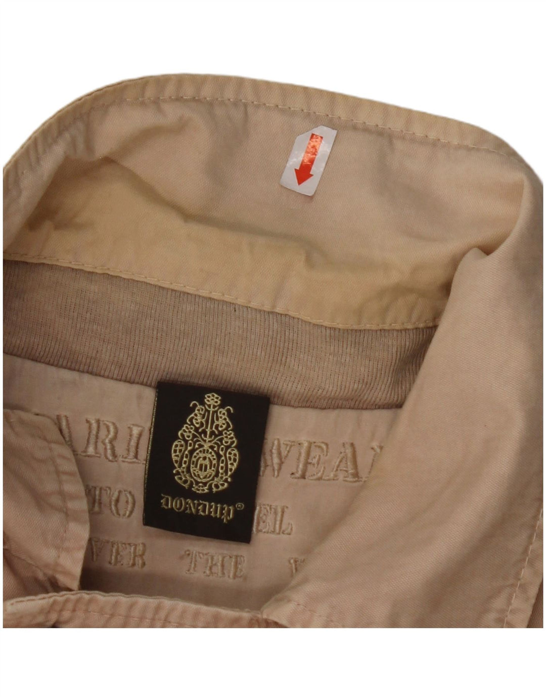 Jaqueta bomber feminina DONDUP IT 52 2XL algodão bege