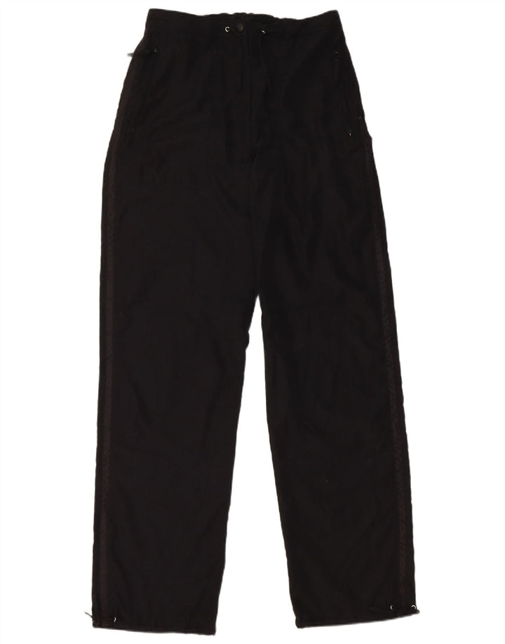 Calça chino reta feminina Champion grande W32 L32 poliéster preto