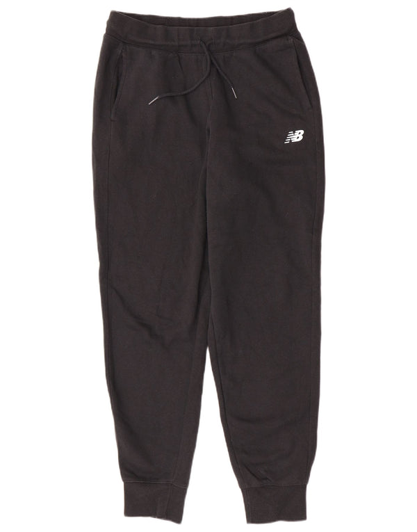 New Balance Mens Calças de treino Joggers Médio Algodão Preto