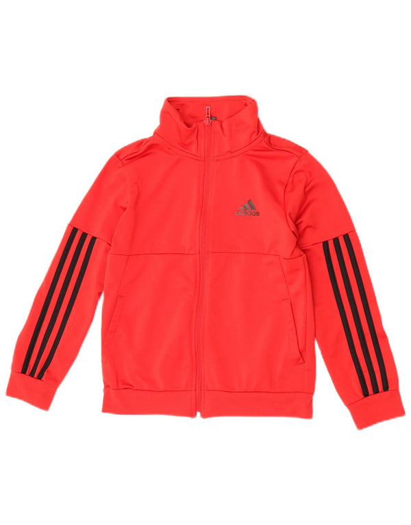 Jaqueta Adidas Meninos Treino Top 9-10 Anos Poliéster Vermelho