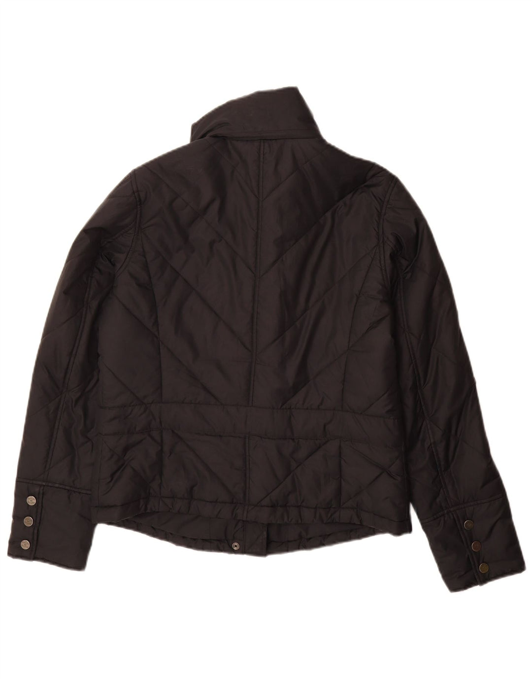 Jaqueta acolchoada feminina Tommy Hilfiger Reino Unido 16 grande poliéster preto