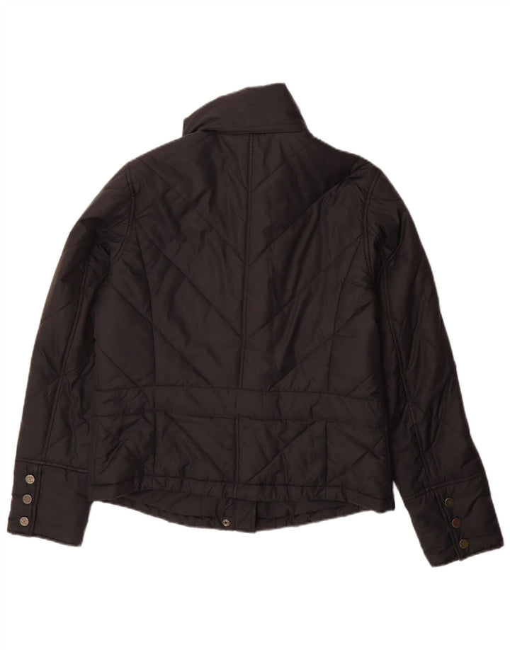 Jaqueta acolchoada feminina Tommy Hilfiger Reino Unido 16 grande poliéster preto