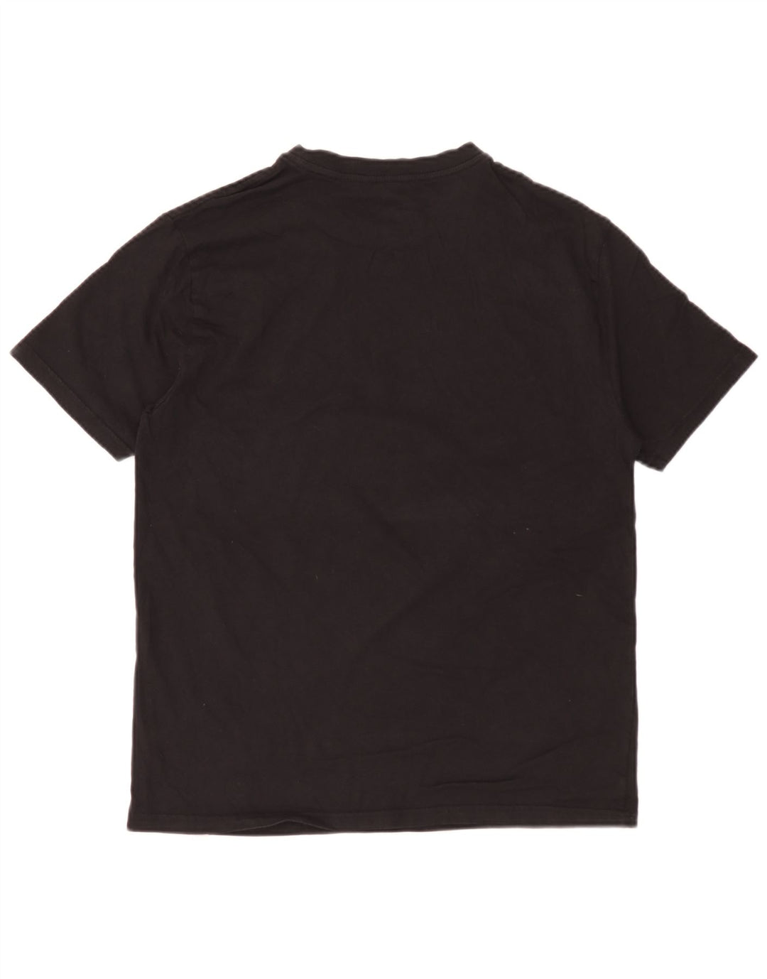 Camiseta gráfica masculina Hurley Top médio algodão preto