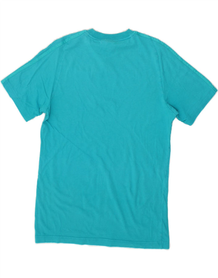 ADIDAS Mens T-Shirt Top Small Blue Cotton Vintage Adidas and Second-Hand Adidas from Messina Hembry 