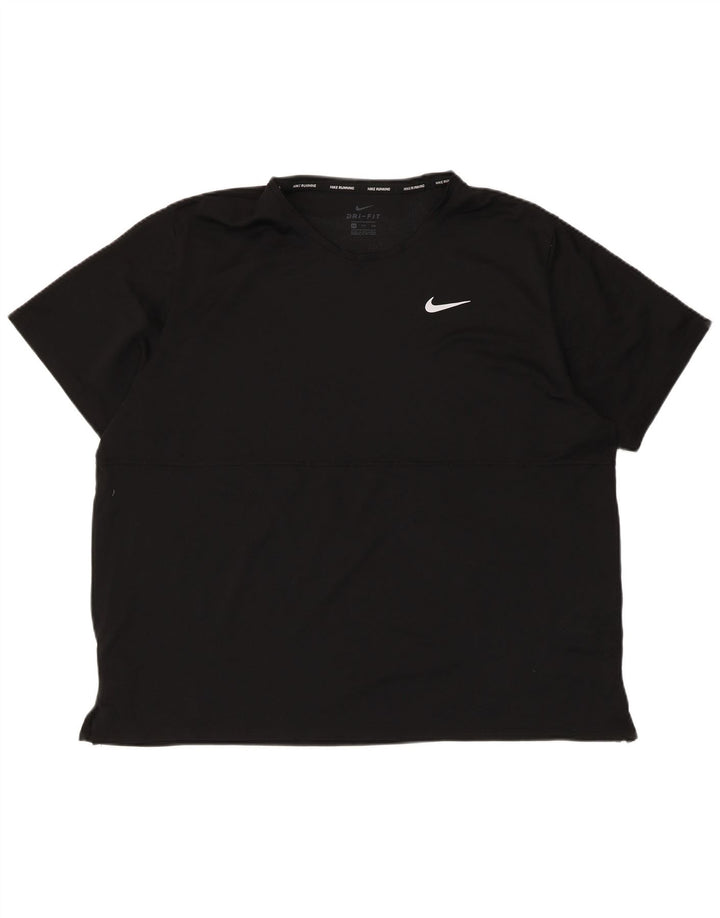 Camiseta masculina Nike Dri Fit Top 2XL poliéster preto