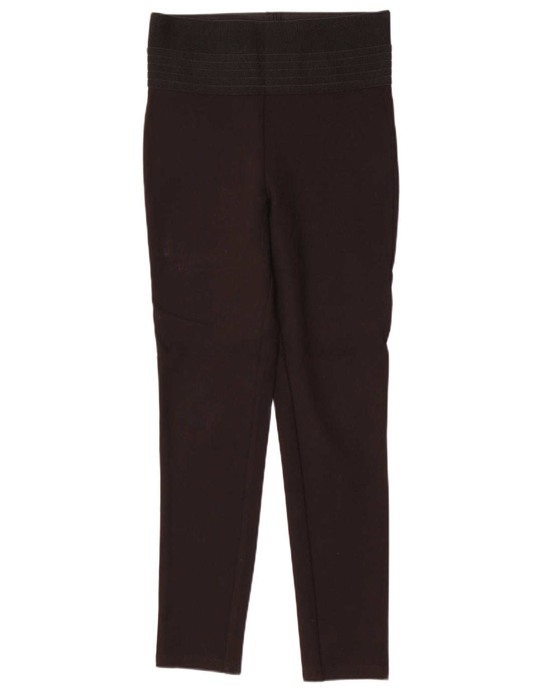 Leggings femininos de cintura alta Zara Reino Unido 12 médio preto