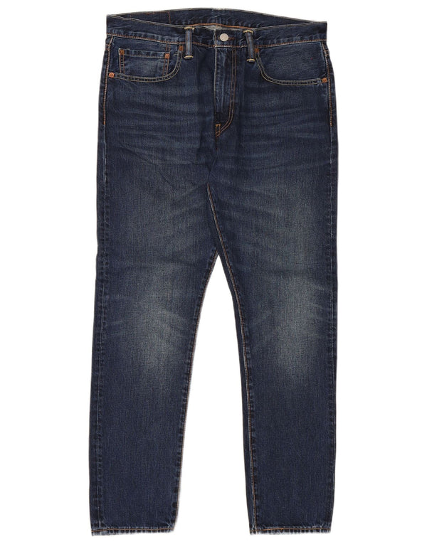 Jeans masculino Levi's 512 Slim Tapered W34 L30 azul marinho algodão