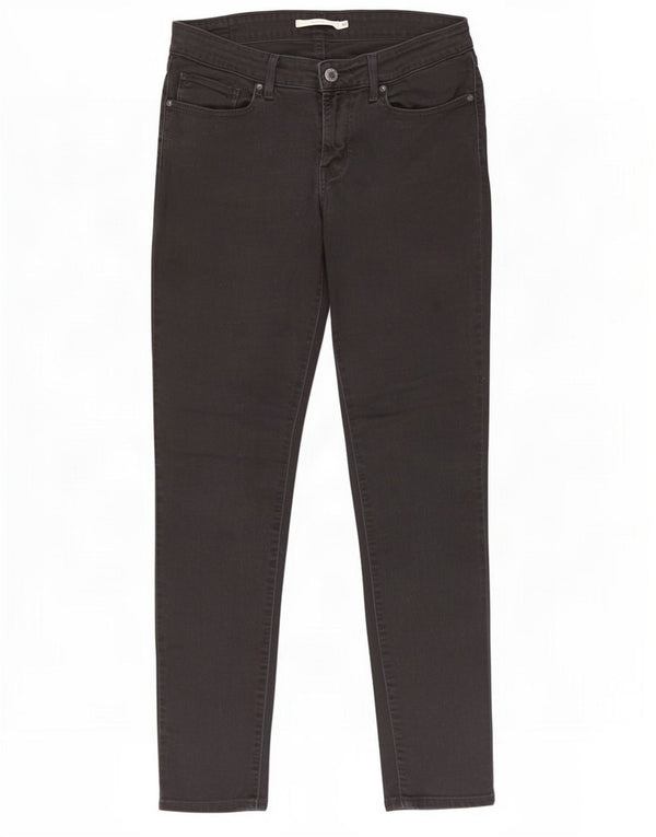 Levi's Masculino 711 Skinny Jeans W30 L32 Algodão Preto