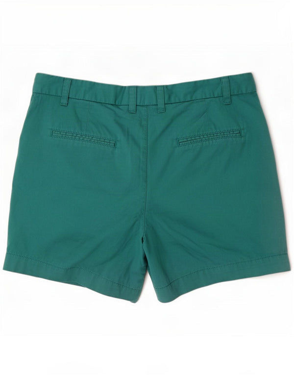Shorts chino feminino Marks & Spencer UK 14 médio W30 algodão azul