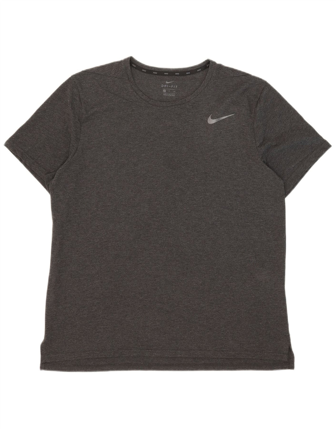 Camiseta Nike Masculina Dri Fit Top XL Cinza Poliéster
