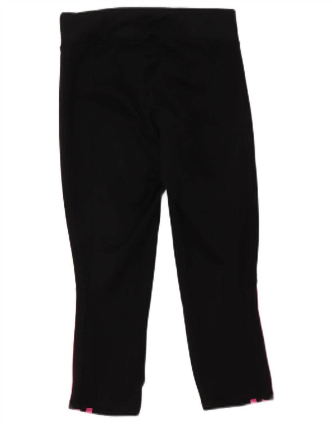 Adidas Womens Capri Leggings UK 8 Pequeno Poliéster Preto