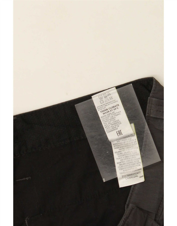 Shorts cargo masculino Marks & Spencer XL W38 algodão cinza