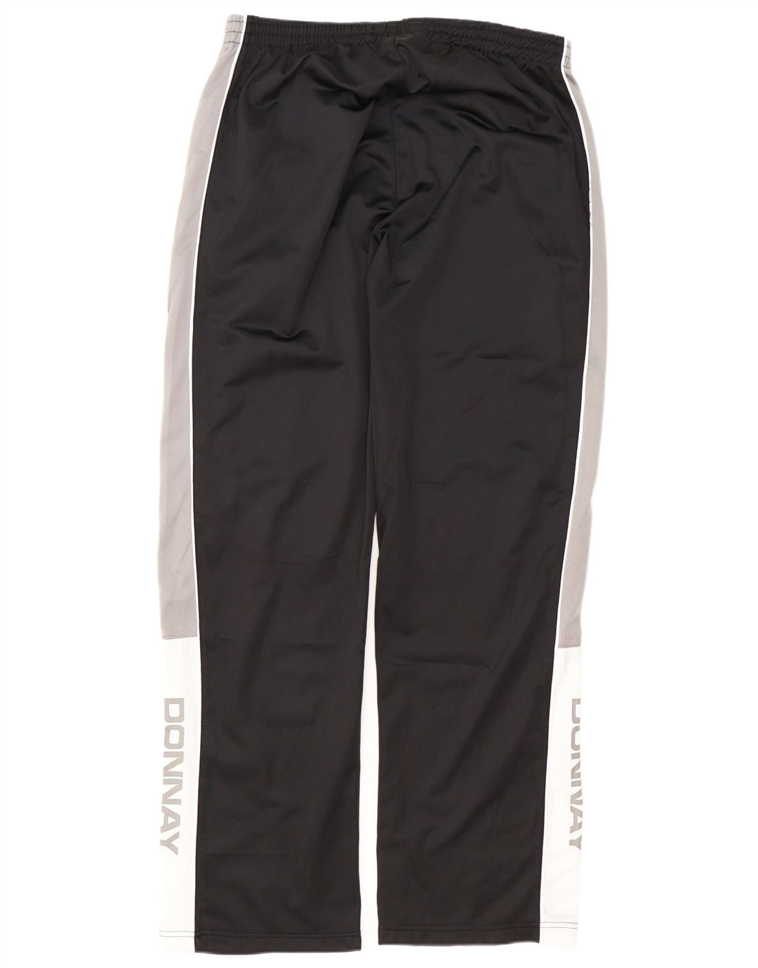 Calça de treino masculina Donnay XL preto Colourblock poliéster