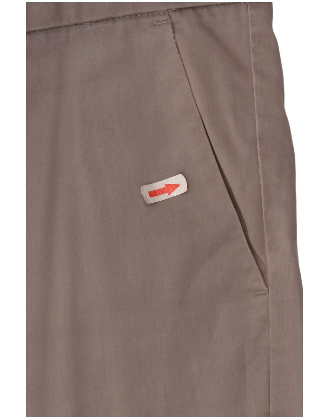 Calças Dockers Mens Regular Fit Chino W36 L32 Algodão Cinza