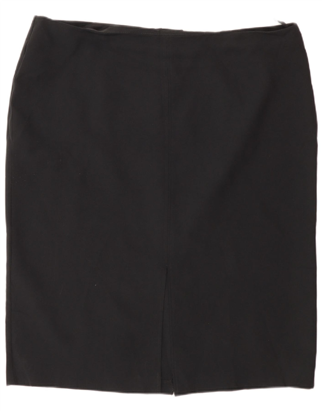 Saia lápis feminina Marks & Spencer Reino Unido 20 2XL W40 poliéster preto