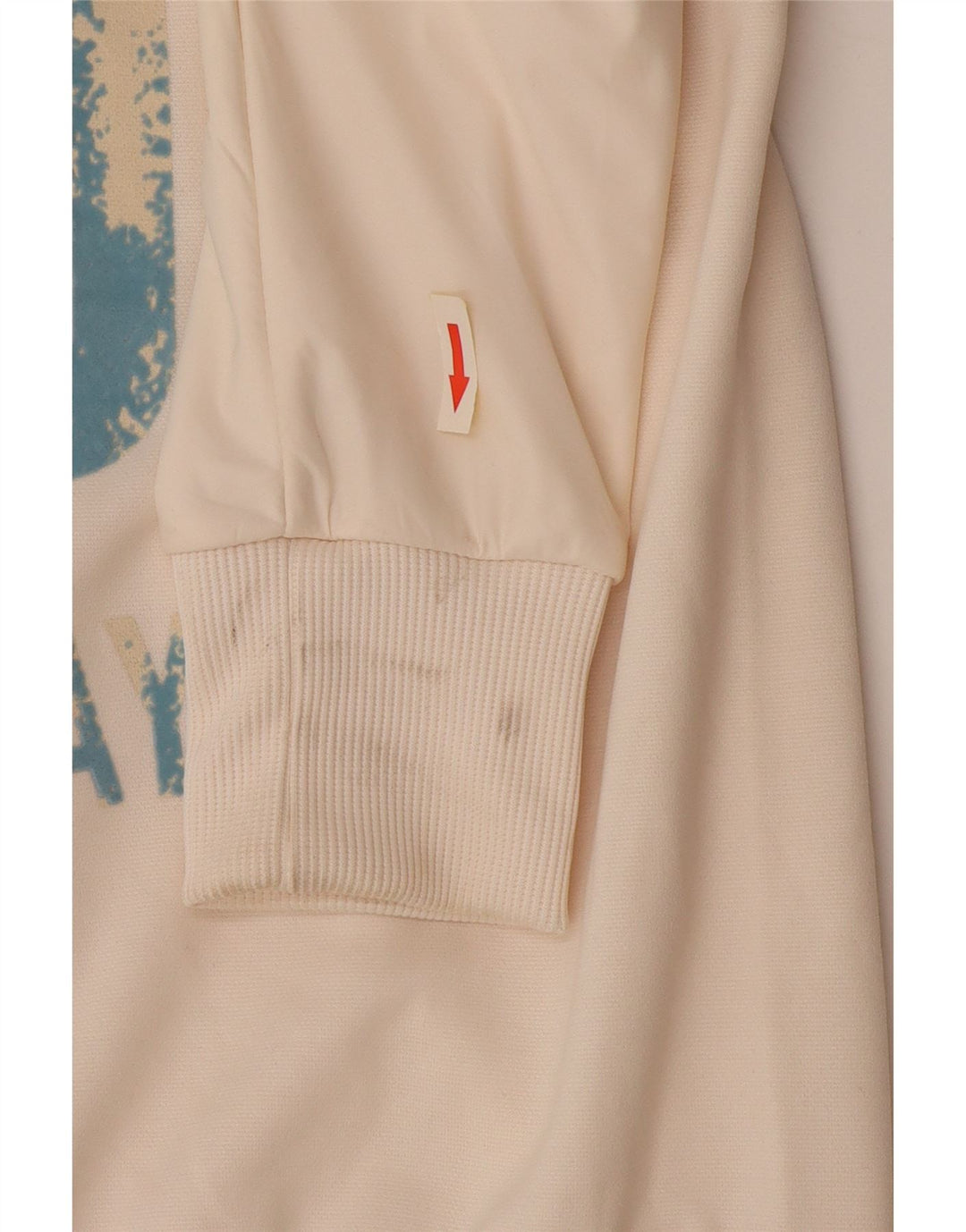 Jaqueta Puma Feminina Graphic Tracksuit UK 6 XS Poliéster Branco