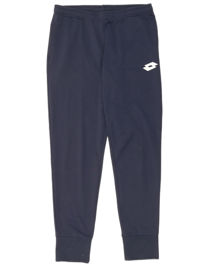 Calça de treino masculina Lotto Joggers poliéster azul marinho médio
