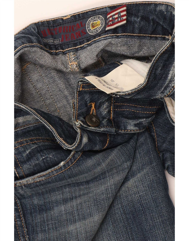 Calça jeans feminina Roy Rogers W30 L27 azul algodão