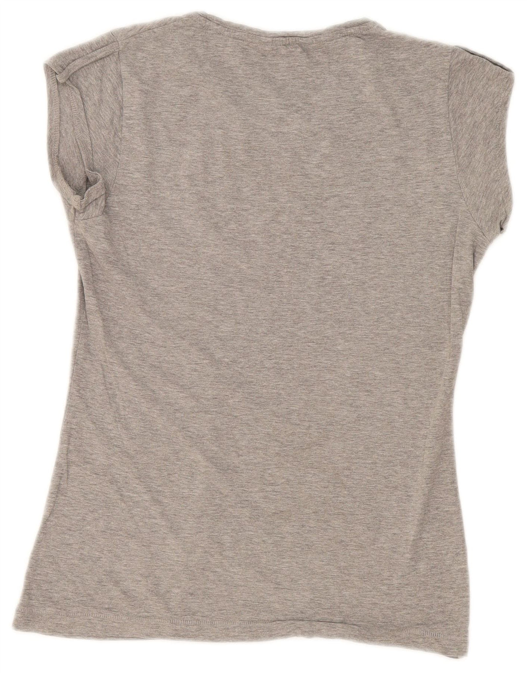 Camiseta feminina gráfica Carrera UK 12 cinza médio