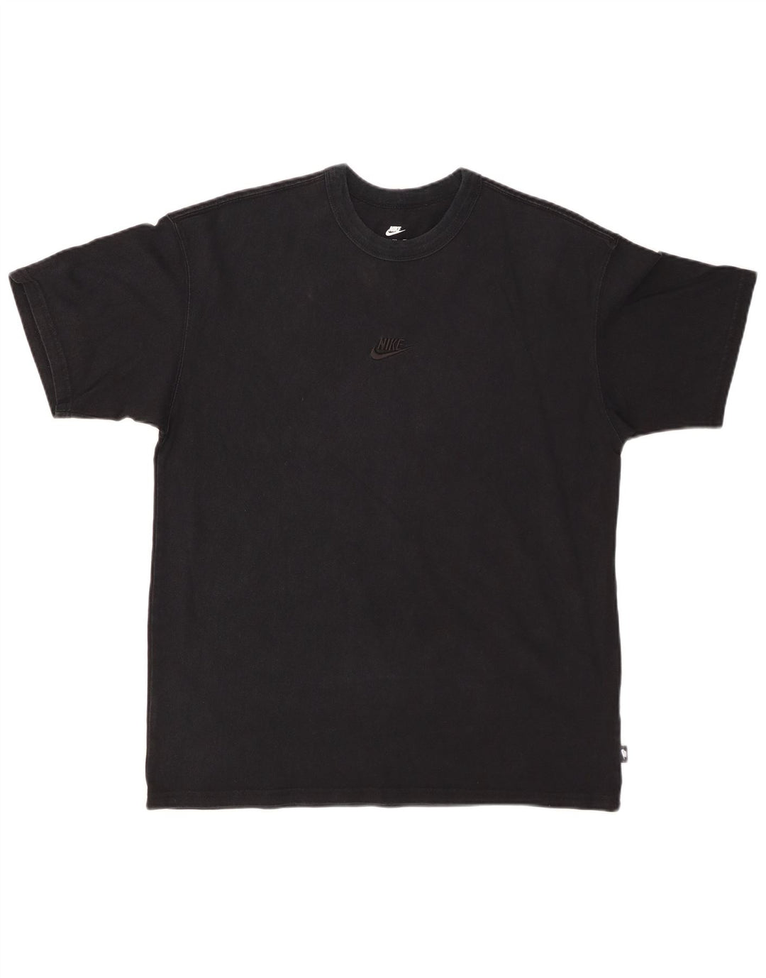Camiseta masculina Nike Loose Fit Top Médio Algodão Preto