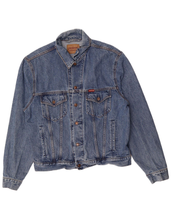 Jaqueta jeans masculina Colorado UK 42 XL algodão azul