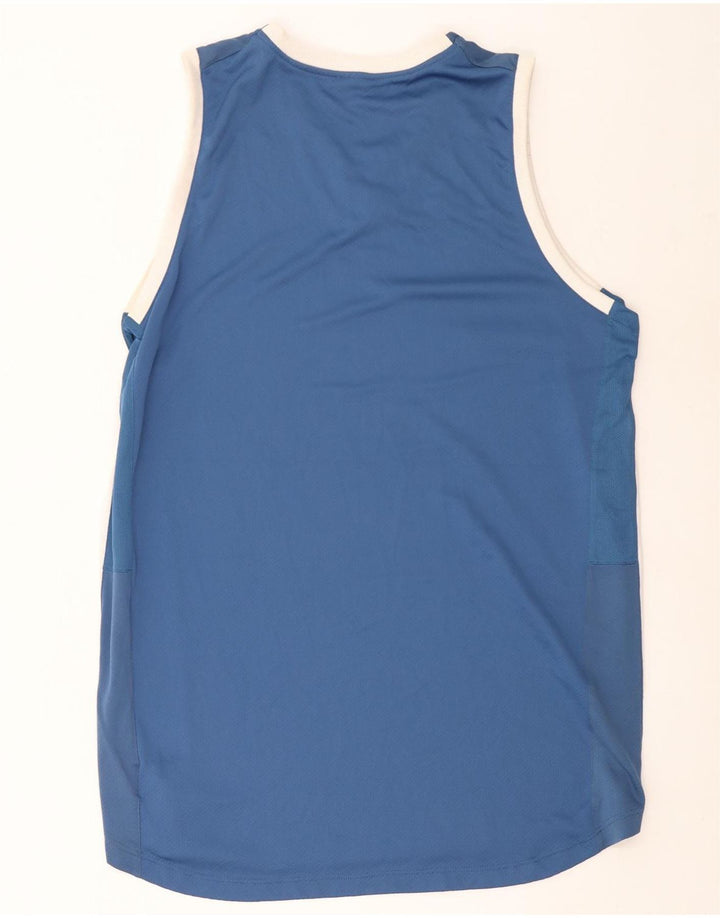 Colete alto masculino Nike 3XL azul colorblock poliéster