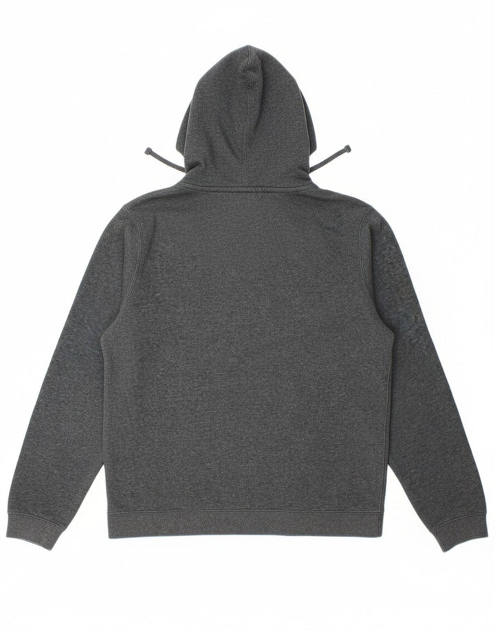 NIKE Mens Hoodie Jumper Médio Cinza Algodão