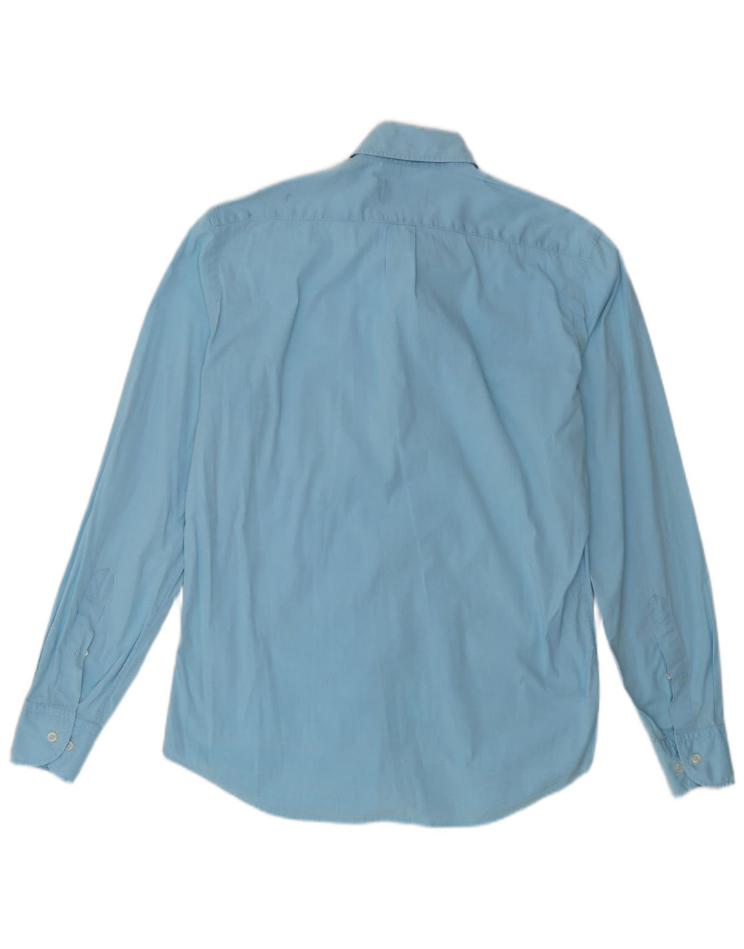 B. D. Camisa masculina Baggies Regular Fit pequena azul algodão