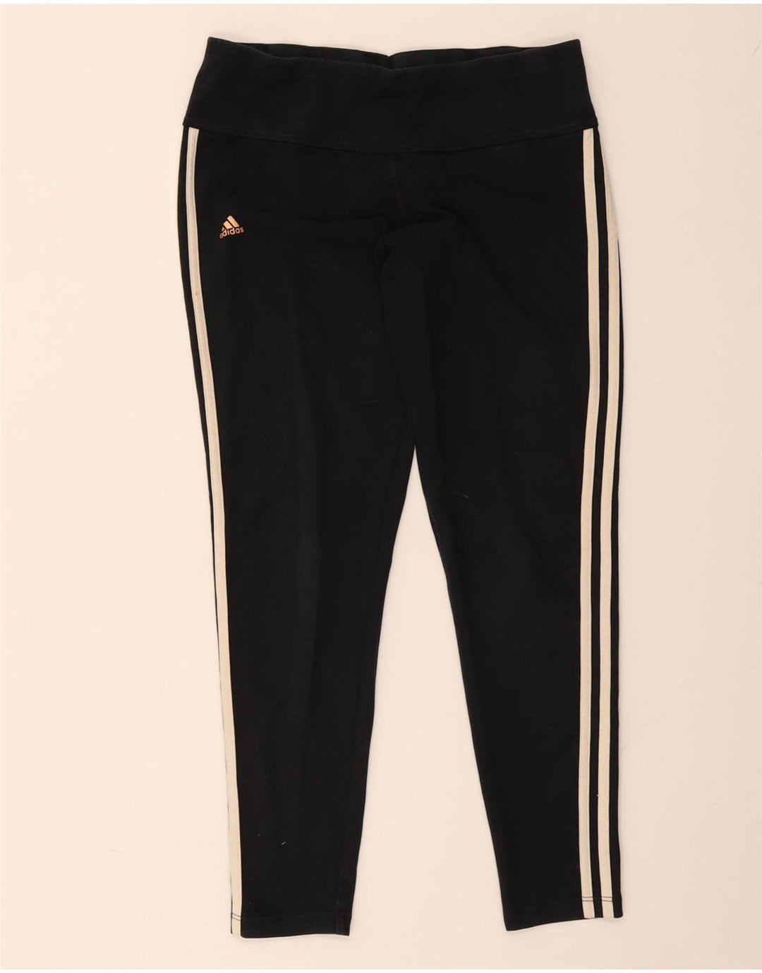 ADIDAS Womens Climalite Leggings UK 16/18 Grande Preto