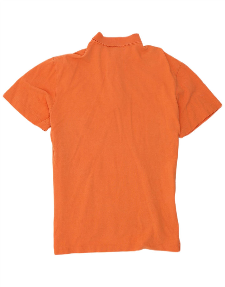 Camisa polo masculina Polo Ralph Lauren médio laranja algodão