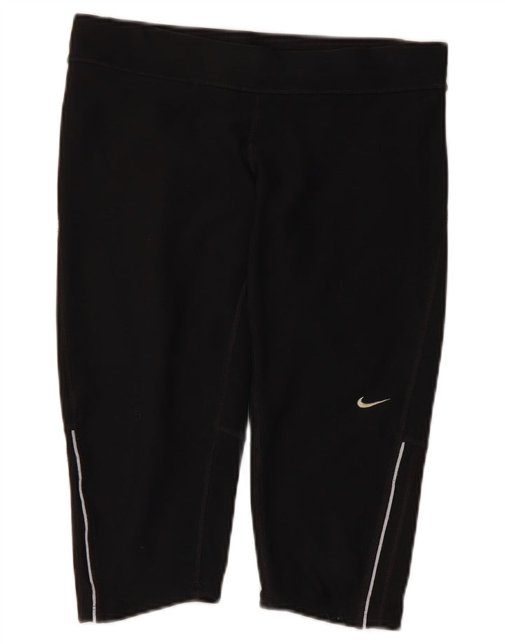 Leggings Nike Dri Fit Capri UK 12 Médio Preto Poliéster