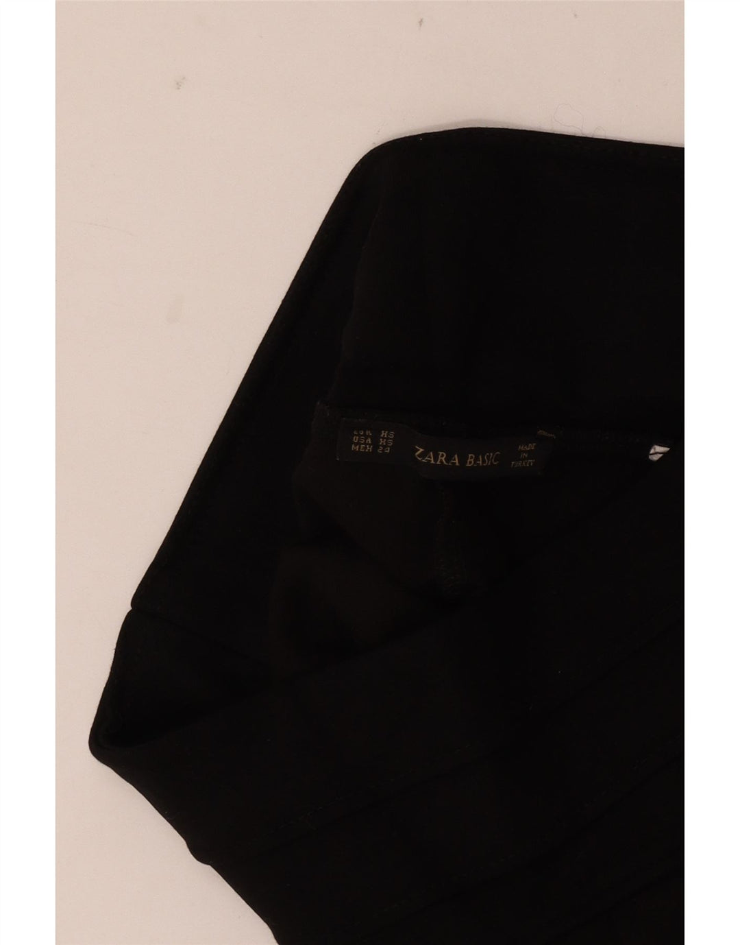 Zara Leggings Mulher UK 4 XS Preto
