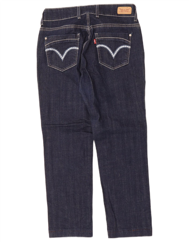 Calça jeans feminina LEVI'S 529 Curvy Skinny W30 L27 azul marinho