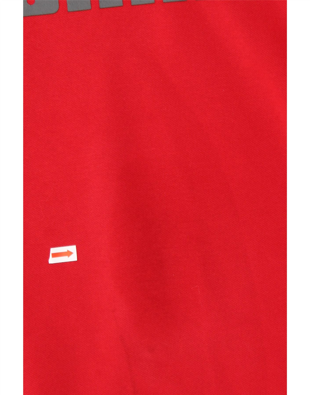 PUMA Mens Graphic Moletom Jumper Grande Vermelho