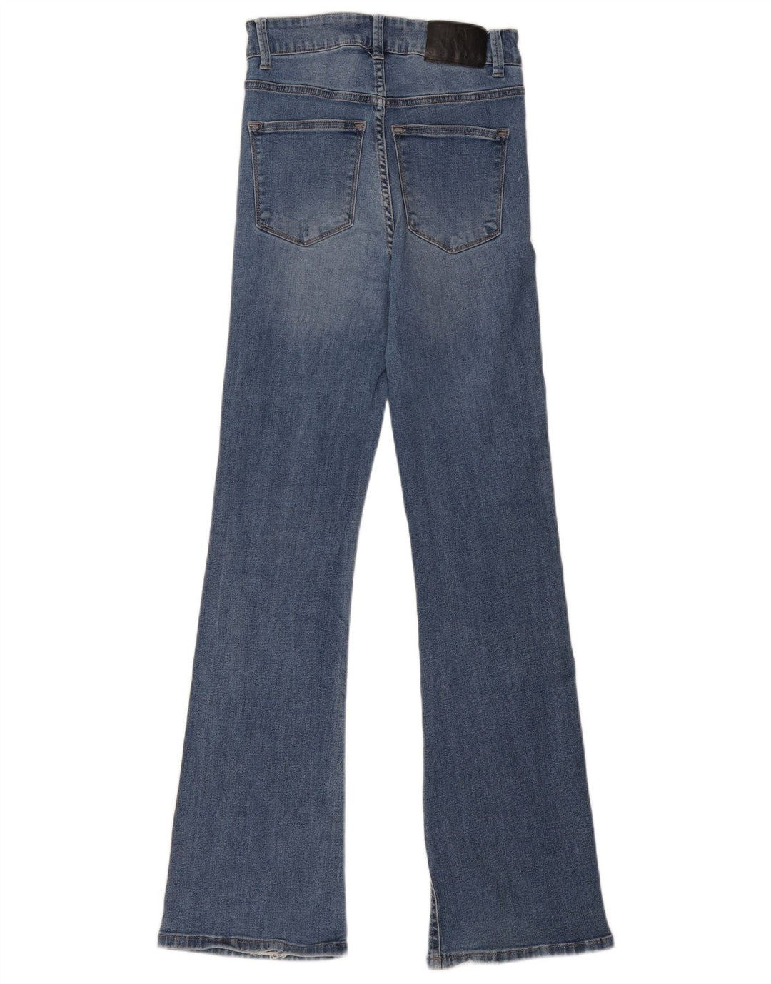 Dkny Calça jeans feminina larga W27 L31 algodão azul