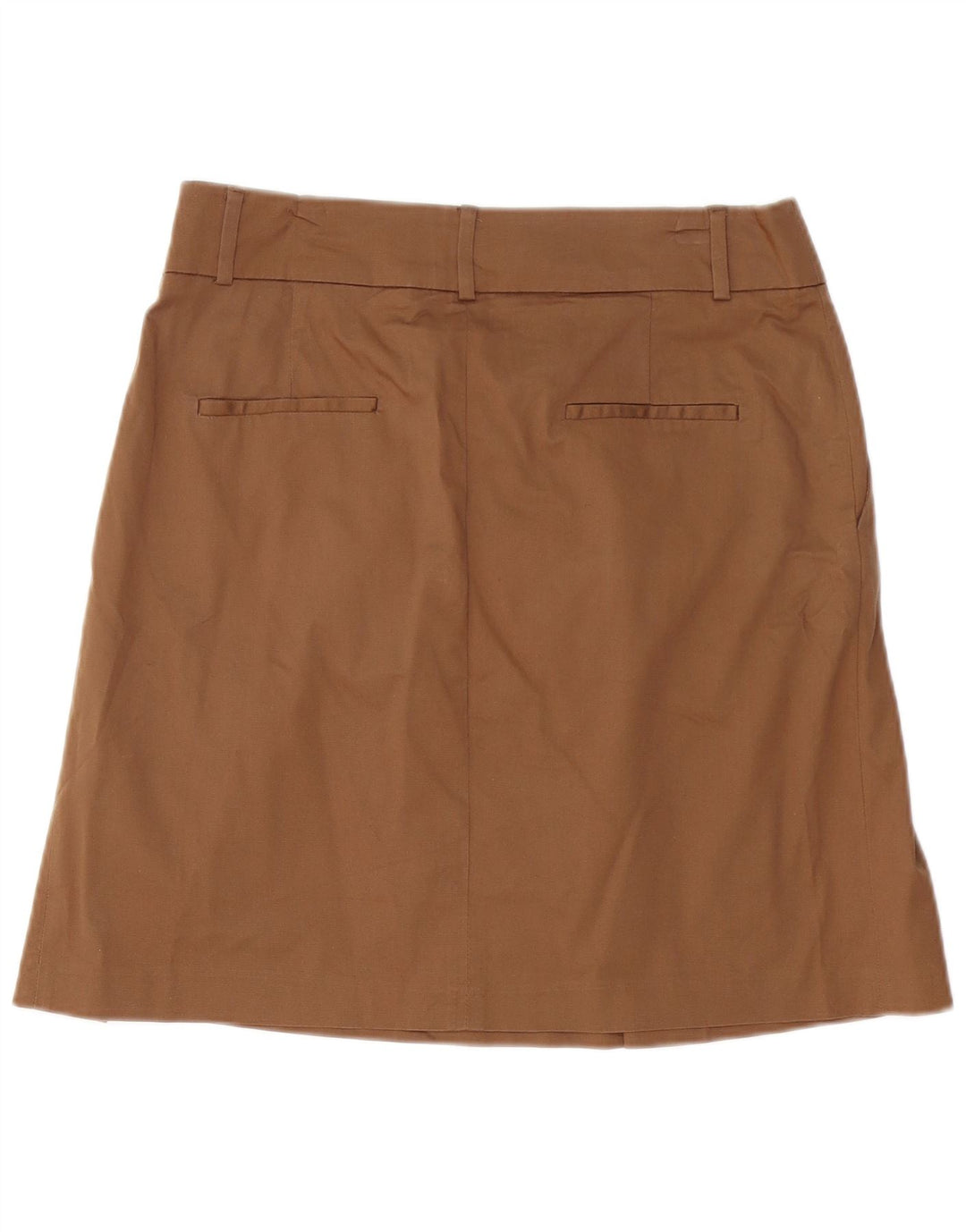 Zara saia feminina plissada linha A grande W34 marrom