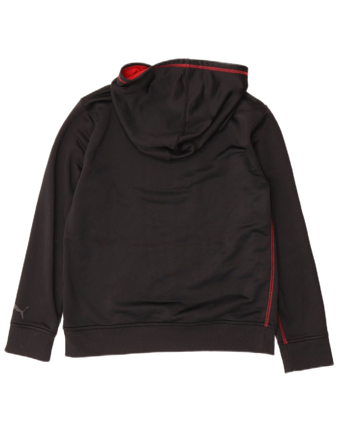 Jumper com capuz gráfico Puma Boys 14-15 anos grande preto poliéster