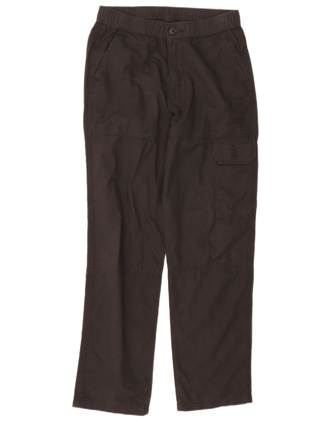 Calça cargo reta masculina Levi's pequena W28 L30 algodão preto