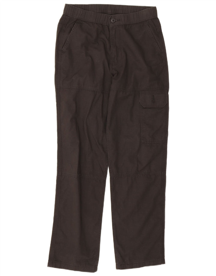 Calça cargo reta masculina Levi's pequena W28 L30 algodão preto