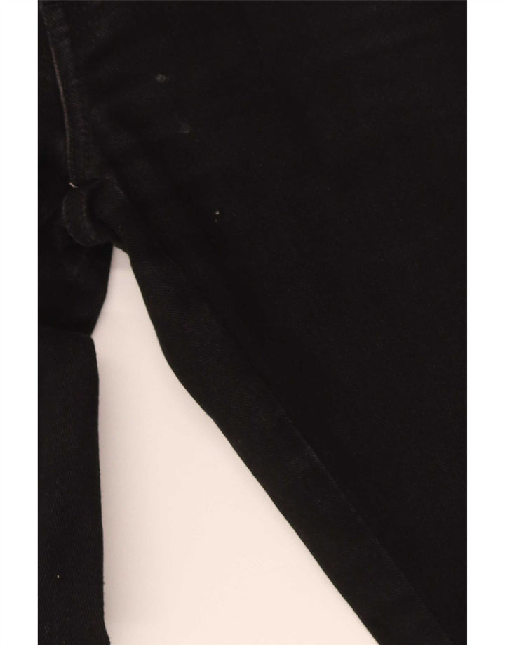 Wrangler Masculino Texas Straight Jeans W30 L30 Algodão Preto