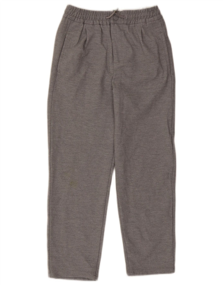 Zara Boys Straight Chino Calças 11-12 Anos W24 L24 Cinzento Poliéster
